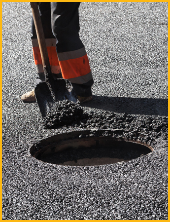 Shoveling the Asphalt